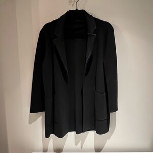 J. Crew Black Knit Blazer